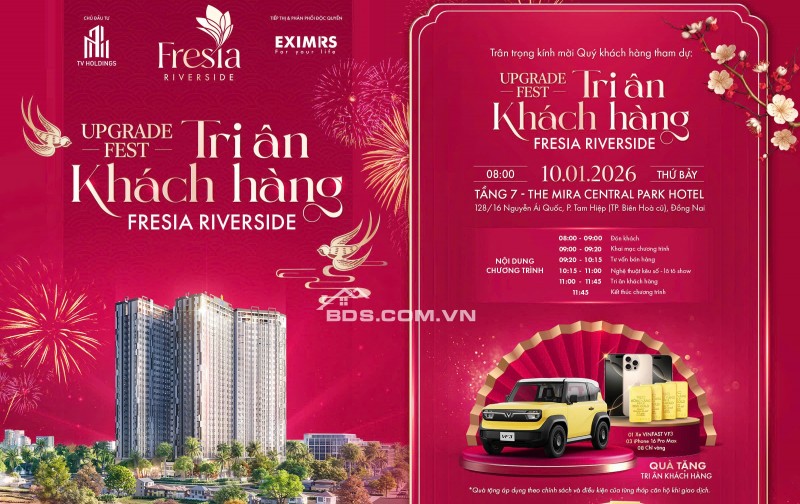 CĂN HỘ CAO NHẤT TP BIÊN HÒA 30 TẦNG VIEW SÔNG ĐỒNG NAI ĐỐI DIỆN AEON MALL ĐANG XÂY DỰNG